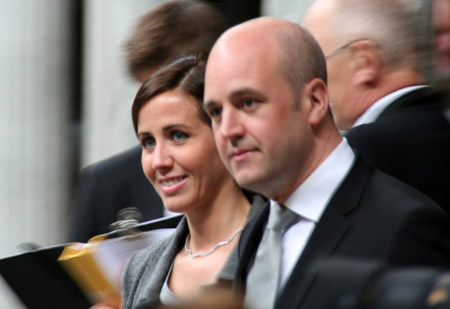 Fredrik Reinfeldt y Filippa Reinfeldt